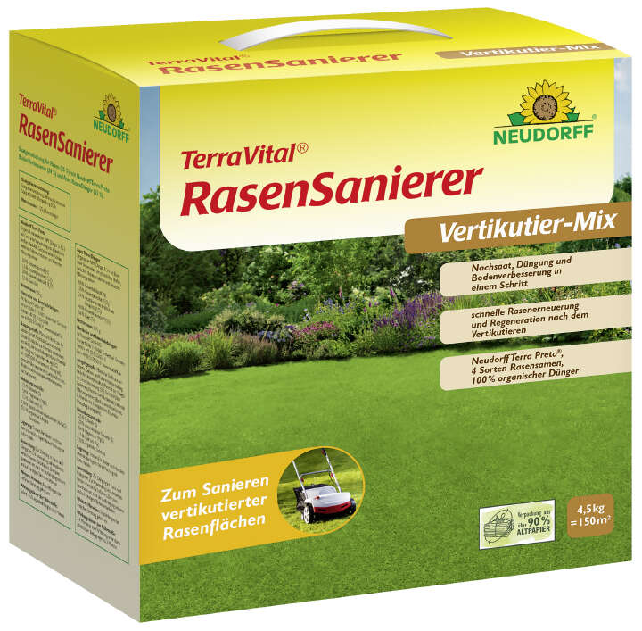NEUDORFF TerraVital Rasensanierer Vertikutier-Mix